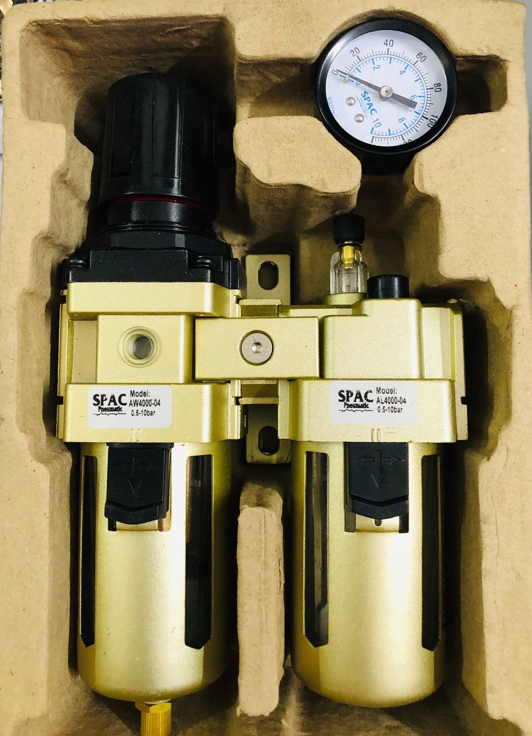 POLYMATIC AIR FILTER REGULATOR (FRL UNIT) MODEL: TW2000-02 / MODEL: TW4000-04